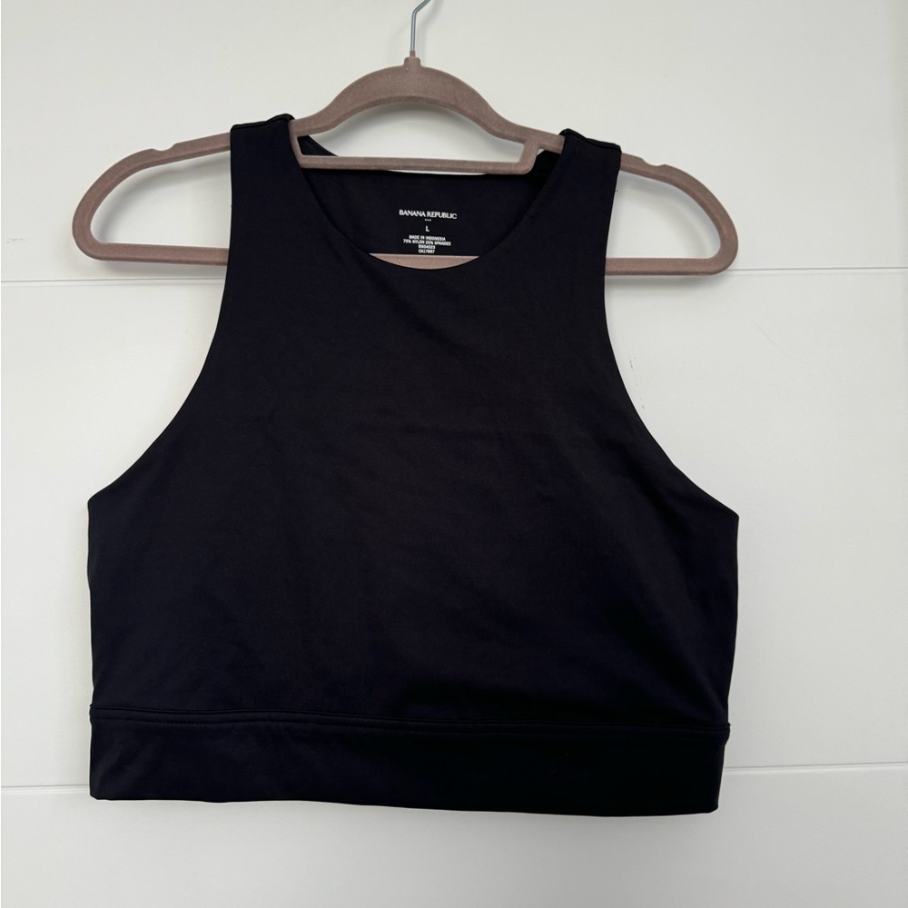 Banana Republic Black Sleeveless Top